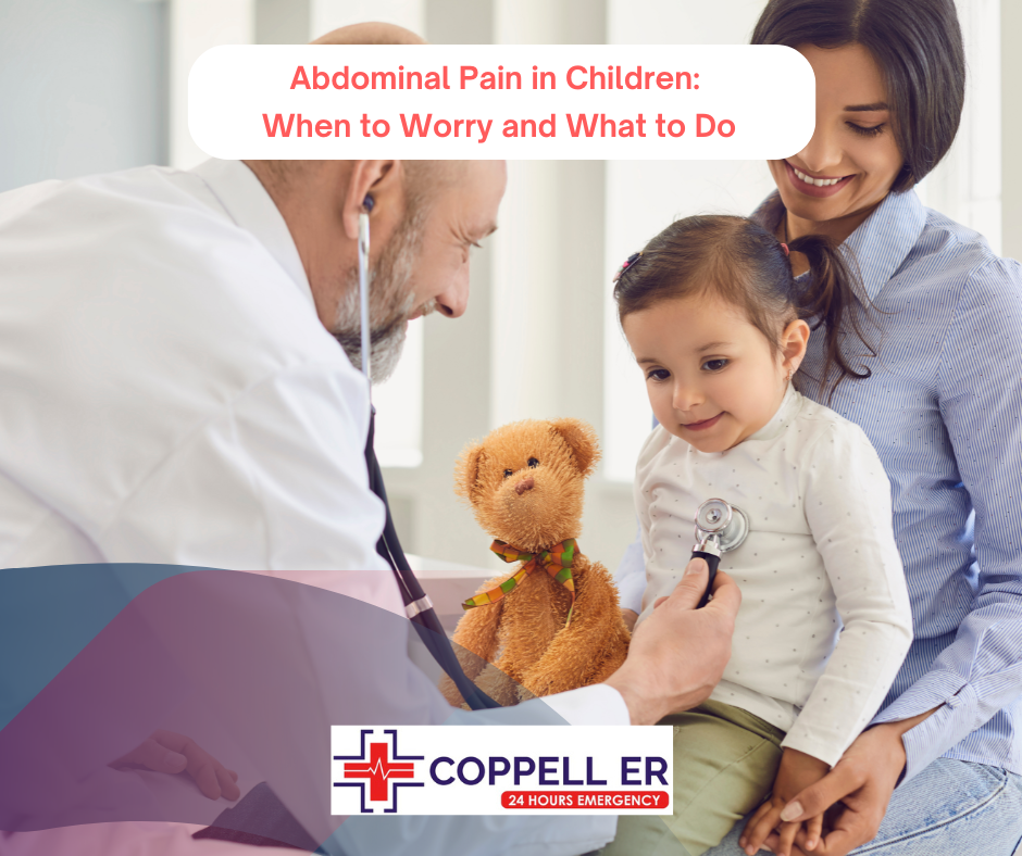 Abdominal Pain in Children When to Worry and What to Do ER of Coppell