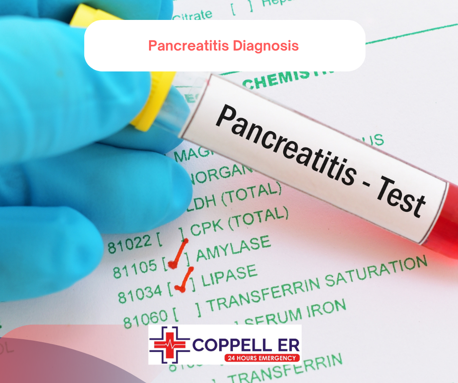 Pancreatitis Treatment Lab Test at Coppell ER