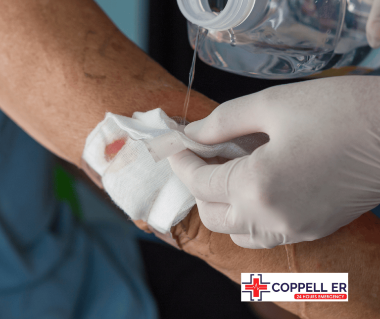 Laceration Wounds Treatment at Coppell ER