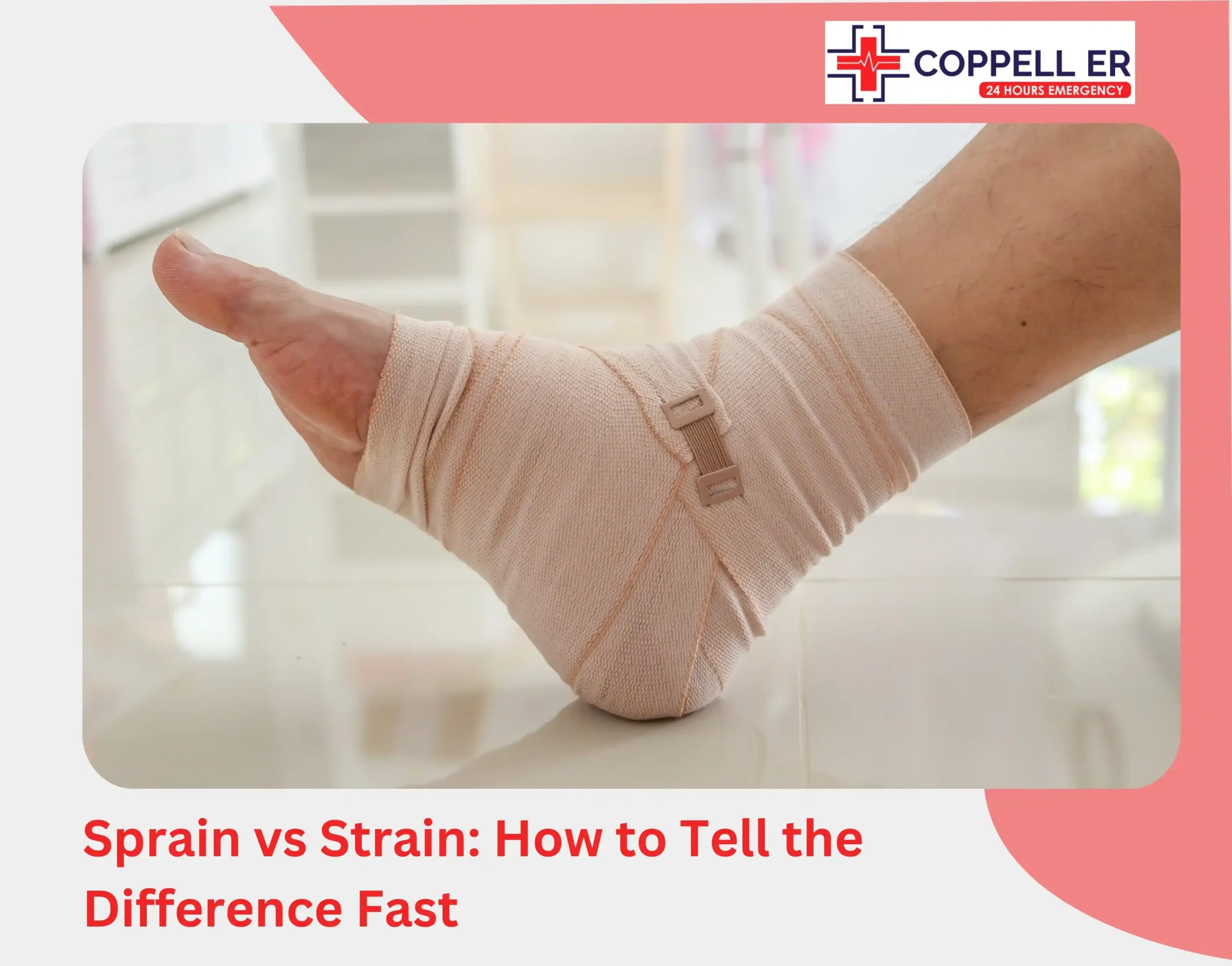 Sprain vs Strain How to Tell the Difference Fast