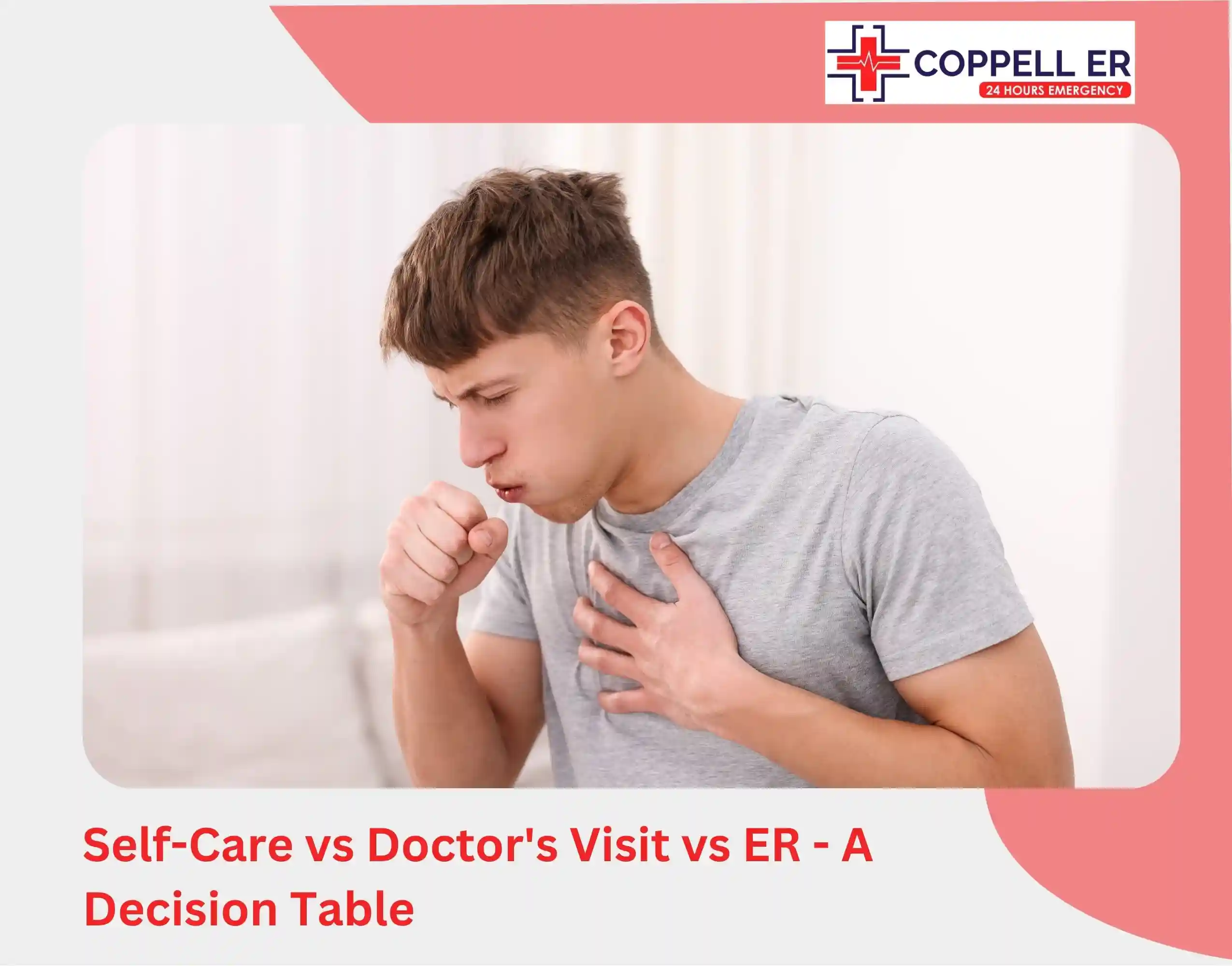 Self-Care vs Doctor's Visit vs ER - A Decision Table