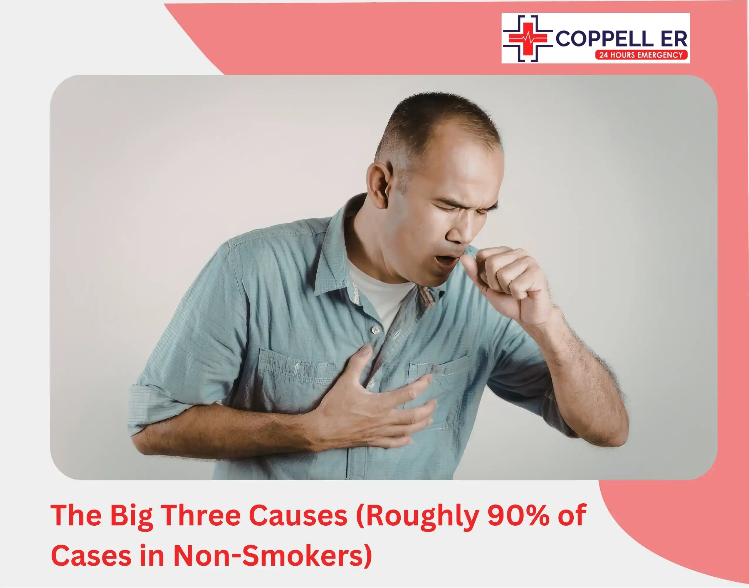 The Big Three Causes (Roughly 90% of Cases in Non-Smokers)
