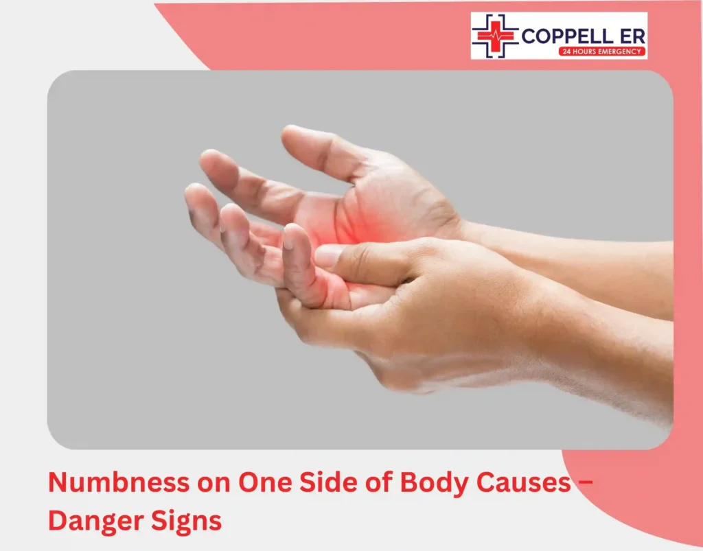 Numbness on One Side of Body Causes – Danger Signs